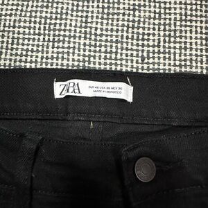 Zara Black Denim Jeans